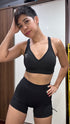 Gymshark | Legacy Ruched Tight Shorts - Black